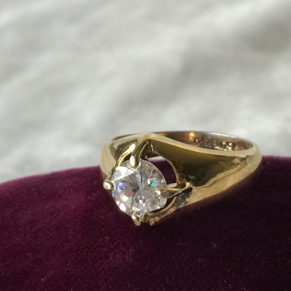 Joseph Esposito Sterling Gold Plated Ring